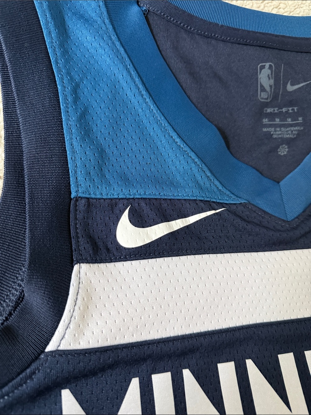 Minnesota Timberwolves #5 Anthony Edwards NBA Icon Edition Nike Swingman Jersey - Picture 3 of 9